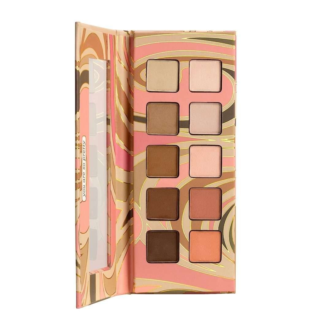 Pacifica Beauty, Pink Nudes Mineral Eyeshadow Palette, 10 Neutral Shades,