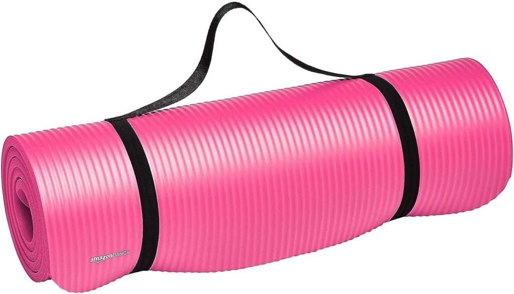 Pink yoga mat