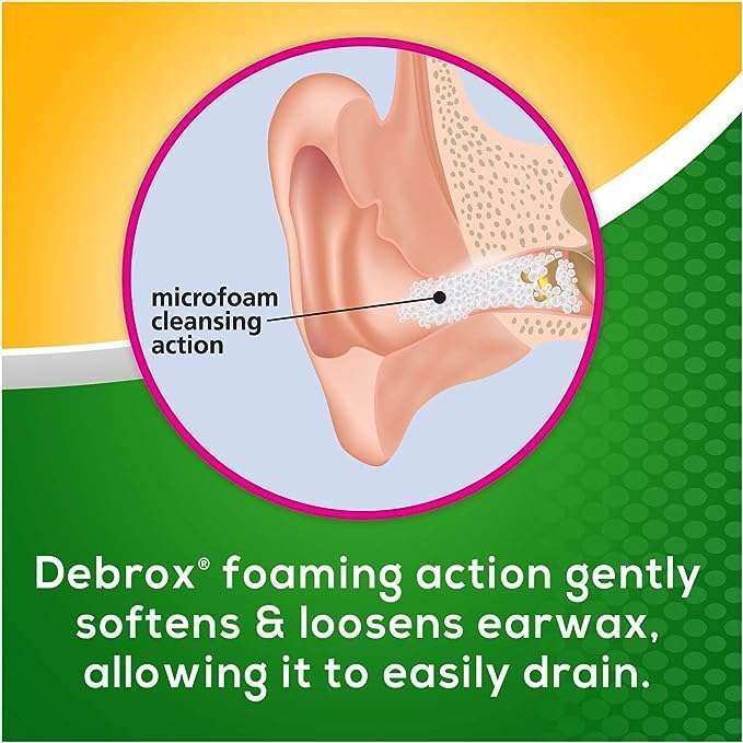 Debrox Earwax Removal Reviews Kit, Includes Drops and Ear Syringe Bulb, 0.5 Oz