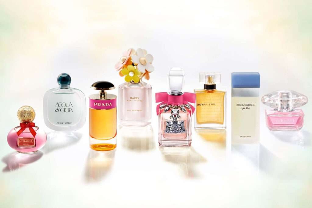What are some popular fragrances for women?