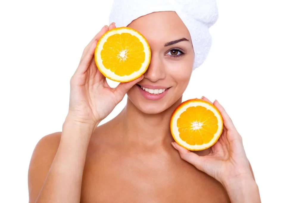 Orange facial