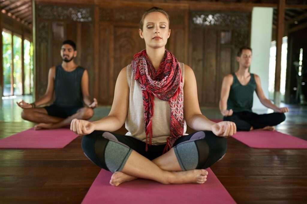 Yoga exercises and meditation are other dimensions of spiritual development