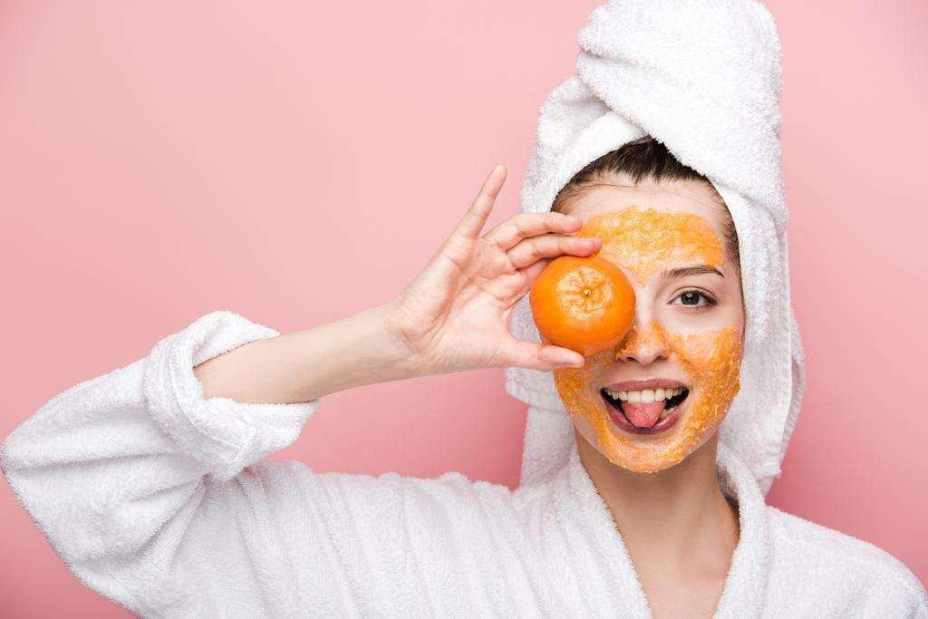 Orange facial