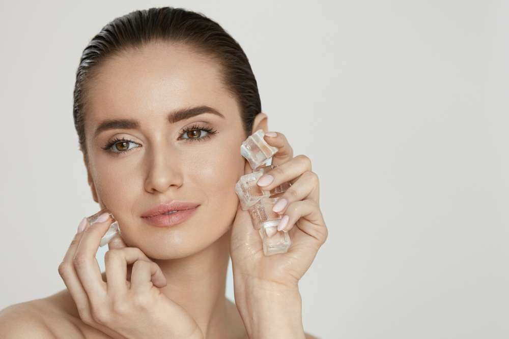 Ice Cube Facial Keep skin fresh in 2 steps this summer