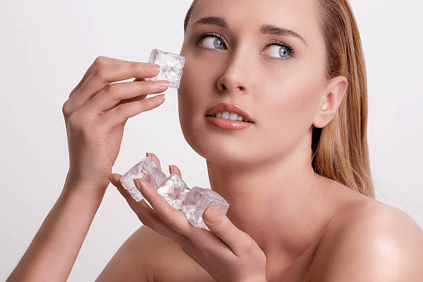 Ice Cube Facial Keep skin fresh in 2 steps this summer